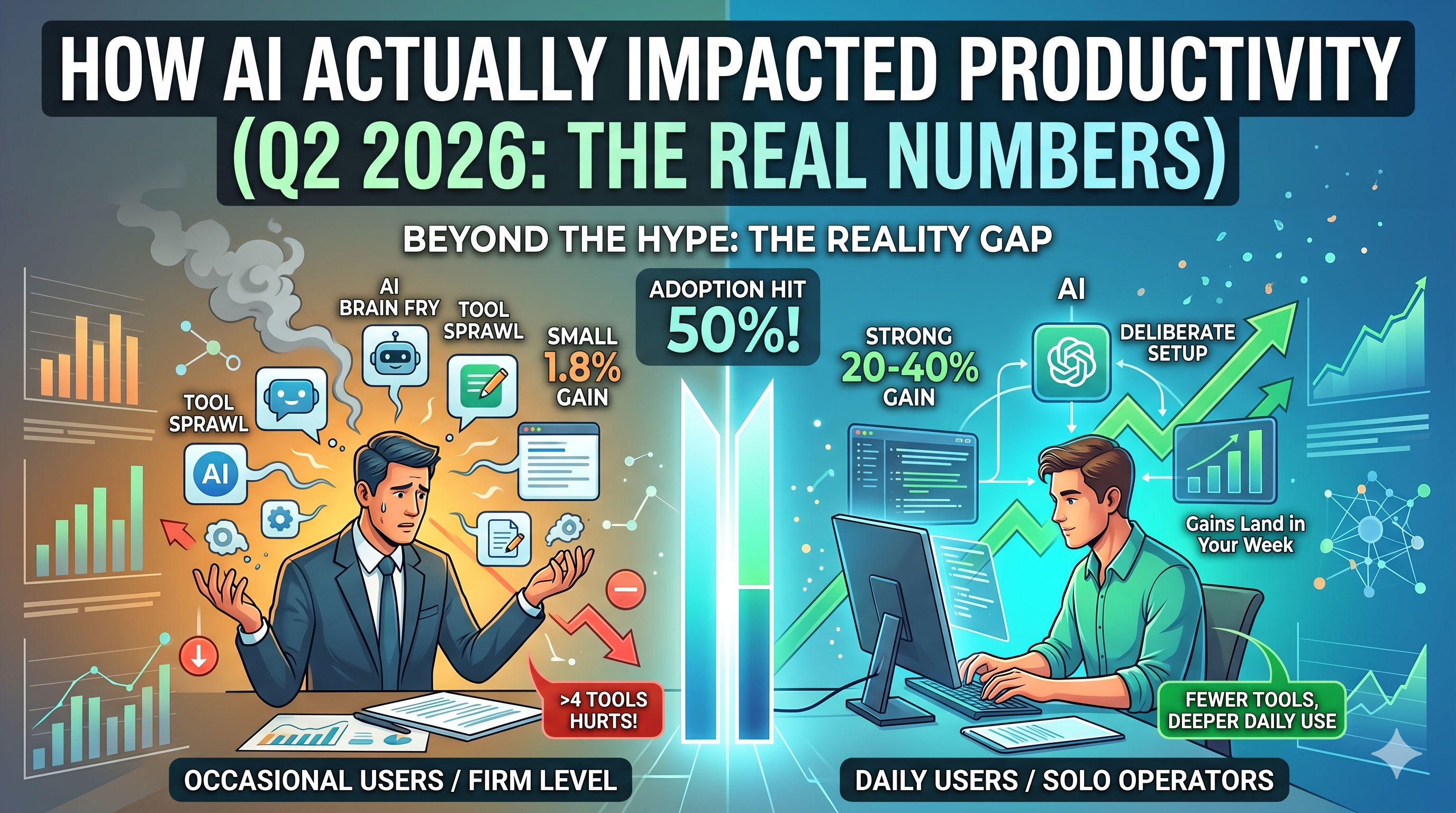 How AI Actually Impacted Productivity in Q2 2026: The Real Numbers