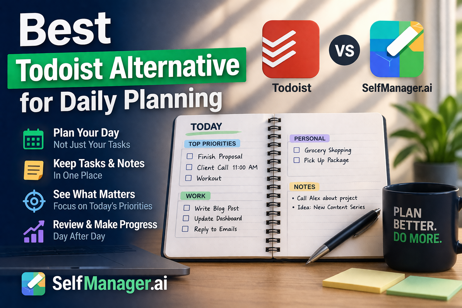 Best Todoist Alternative for Daily Planning