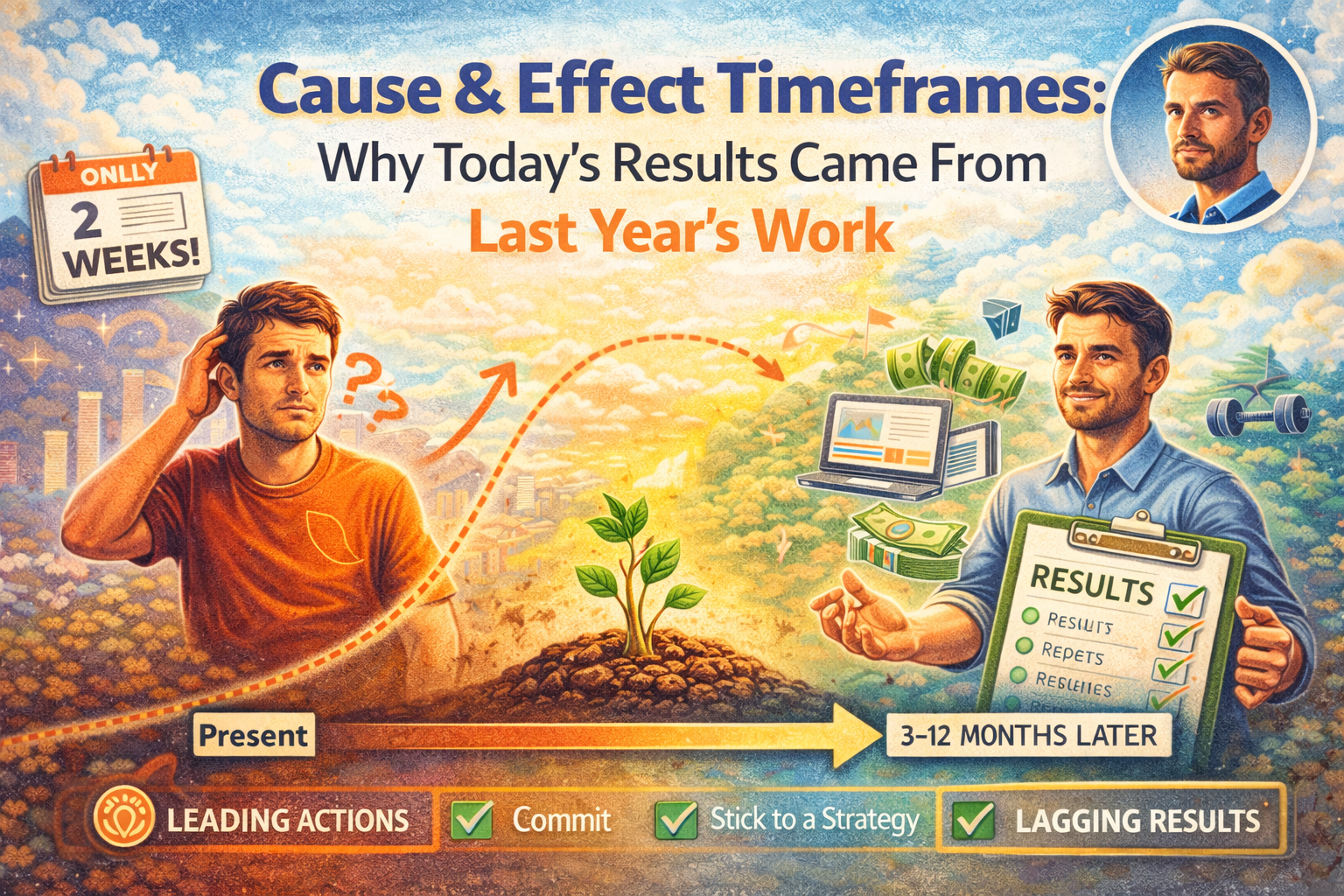 Cause & Effect Timeframes: Why Today's Results Came From Last Year's Work