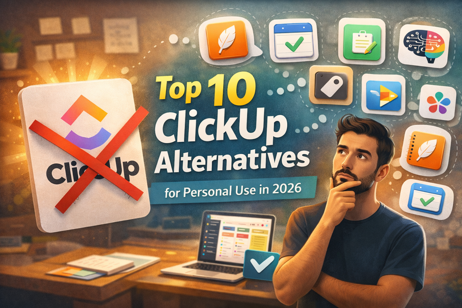 Top 10 ClickUp Alternatives for Personal Use in 2026