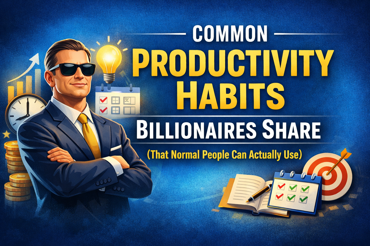 Common Productivity Habits Billionaires Share