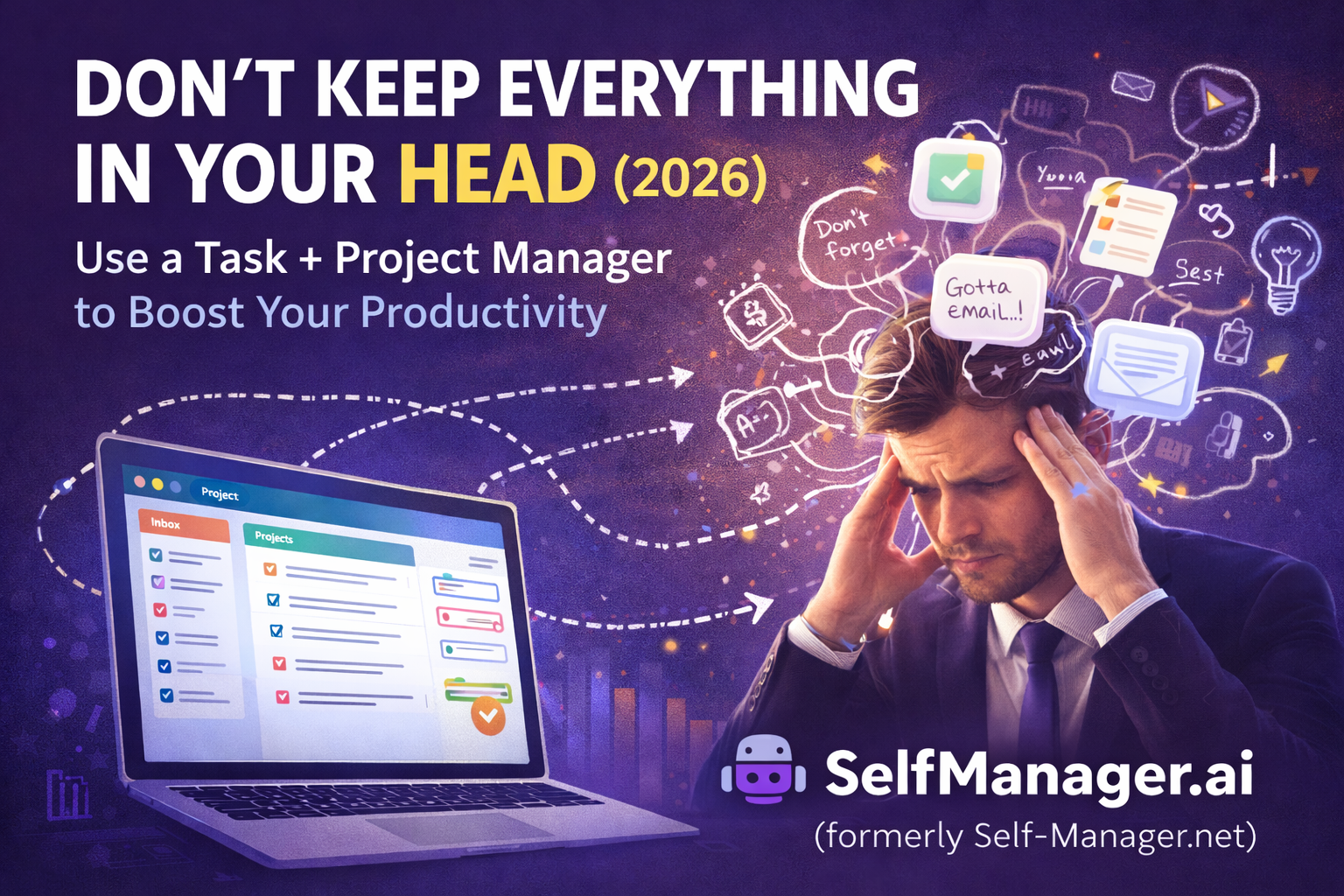 Don't Keep Everything in Your Head (2026) - Put It in a Task + Project Manager Instead and Watch Your Productivity Go Up