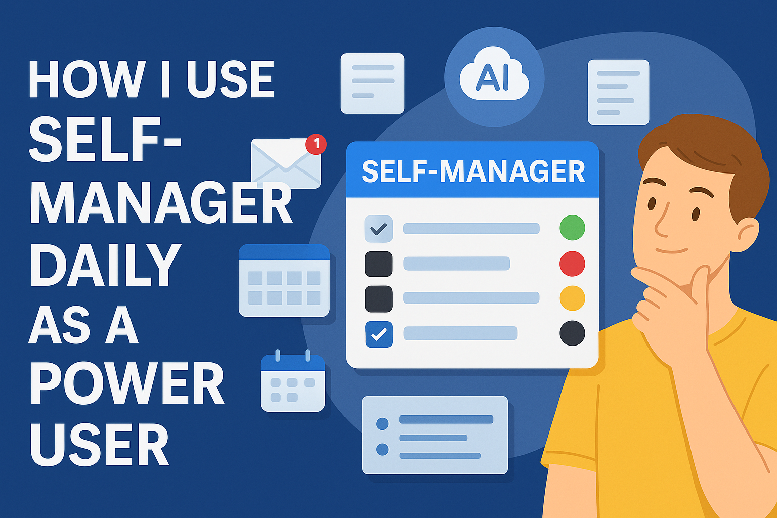 How I Use Self-Manager.net Daily as a Power User