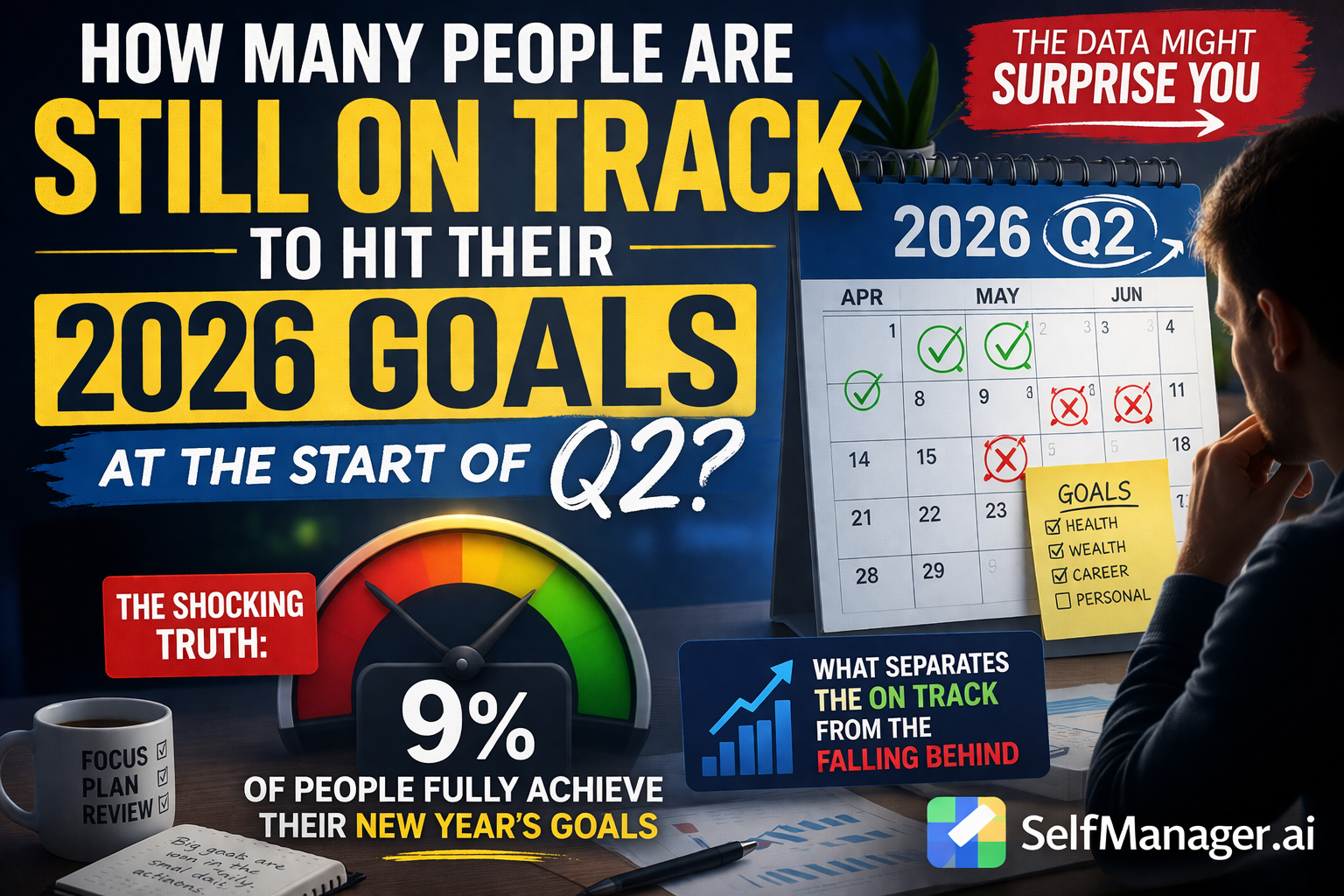 How Many People Are Still on Track to Hit Their 2026 Goals at the Start of Q2?