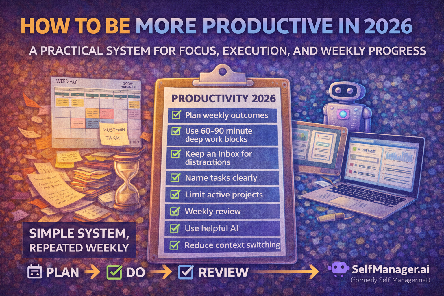 How to Be More Productive in 2026