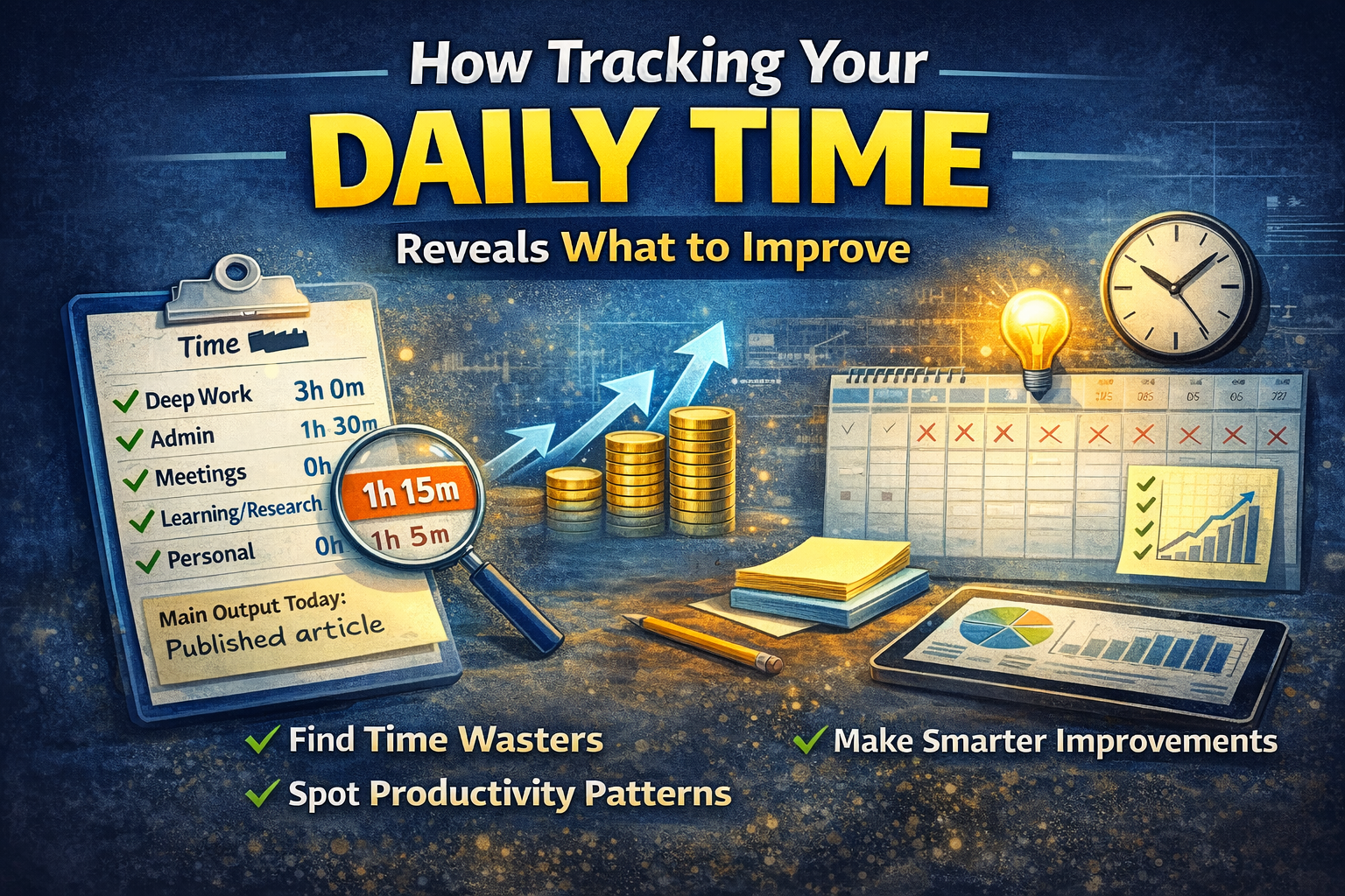 How Tracking Your Daily Time Reveals What to Improve