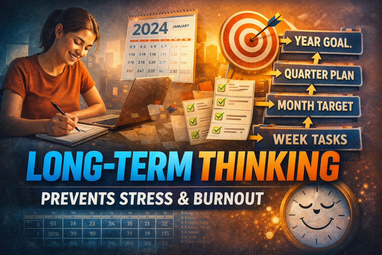 Long-Term Thinking Prevents Burnout