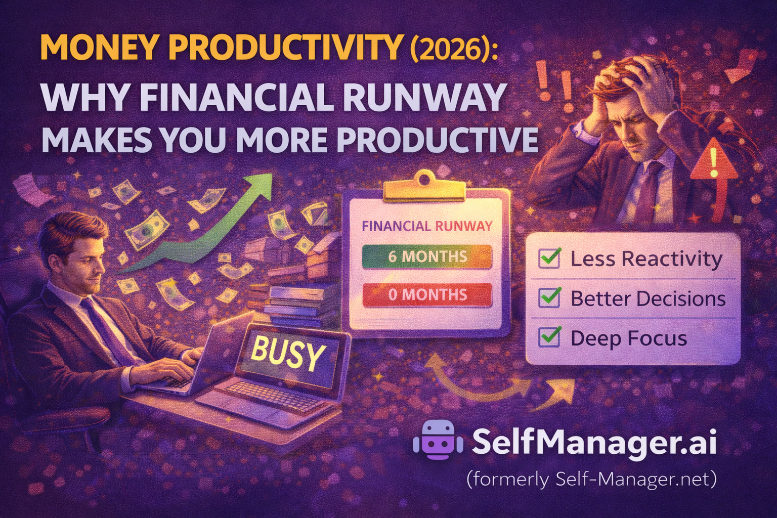 Money Productivity (2026): Why Financial Runway Makes You More Productive