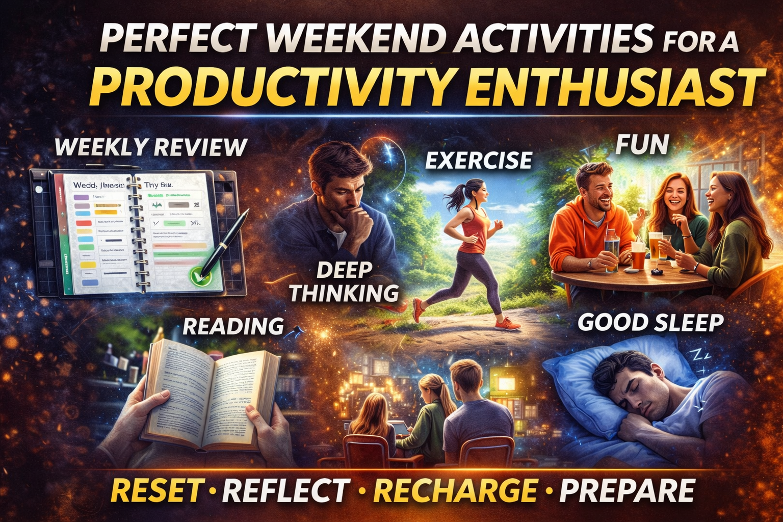 Perfect Weekend Activities for a Productivity Enthusiast