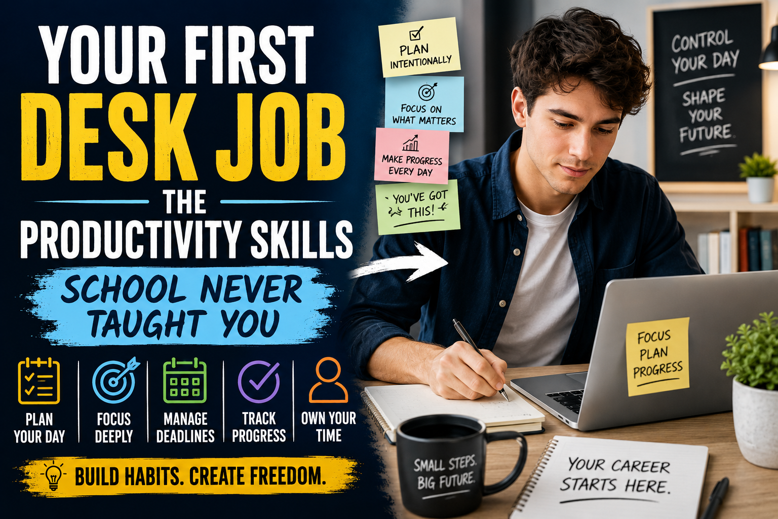 Your First Desk Job: The Productivity Skills School Never Taught You