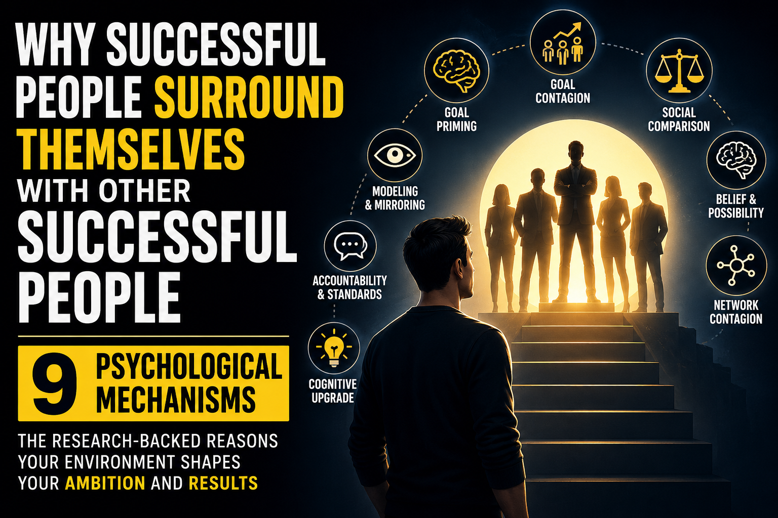Why Successful People Surround Themselves with Other Successful People: 9 Psychological Mechanisms