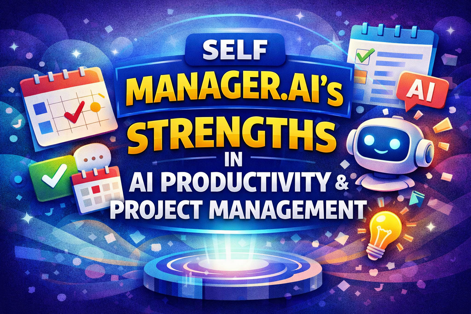 SelfManager.ai Strengths in AI Productivity and Personal Project Management