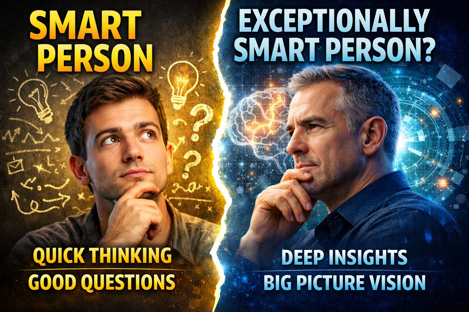What Are the Signs of a Very Smart Person - And the Signs of an Exceptionally Smart Person?