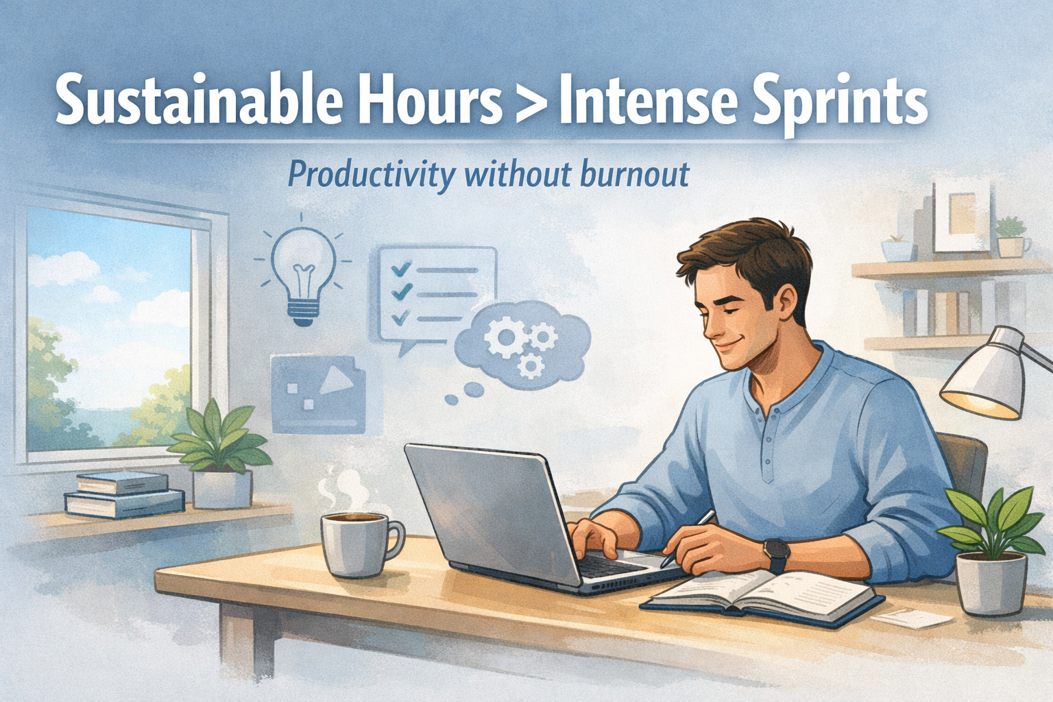 Sustainable Hours Beat Intense Sprints