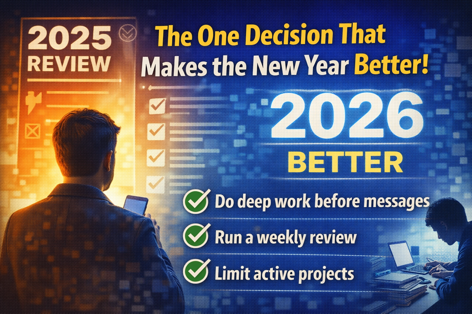 The One Decision That Makes 2026 Better