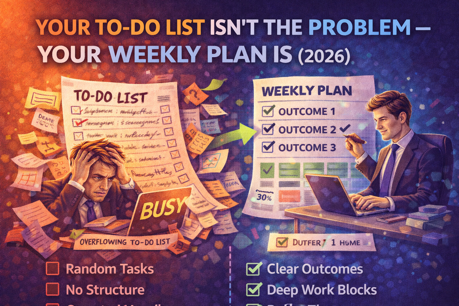 Your To-Do List Isn't the Problem — Your Weekly Plan Is (2026)