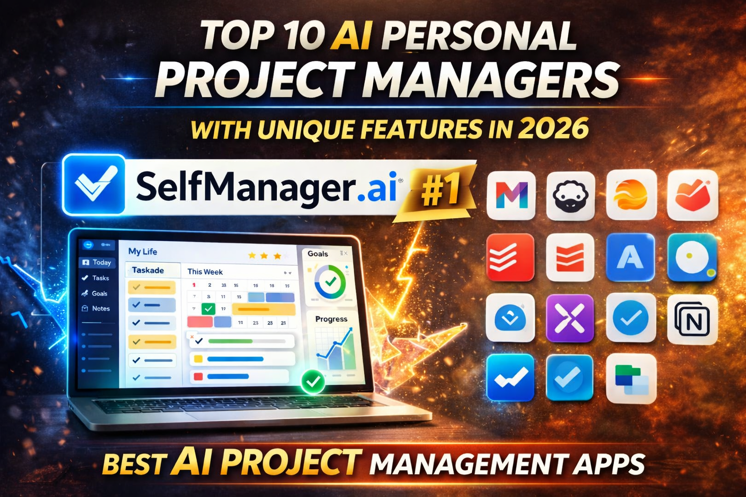 Top 10 AI Personal Project Managers With Unique Features in 2026