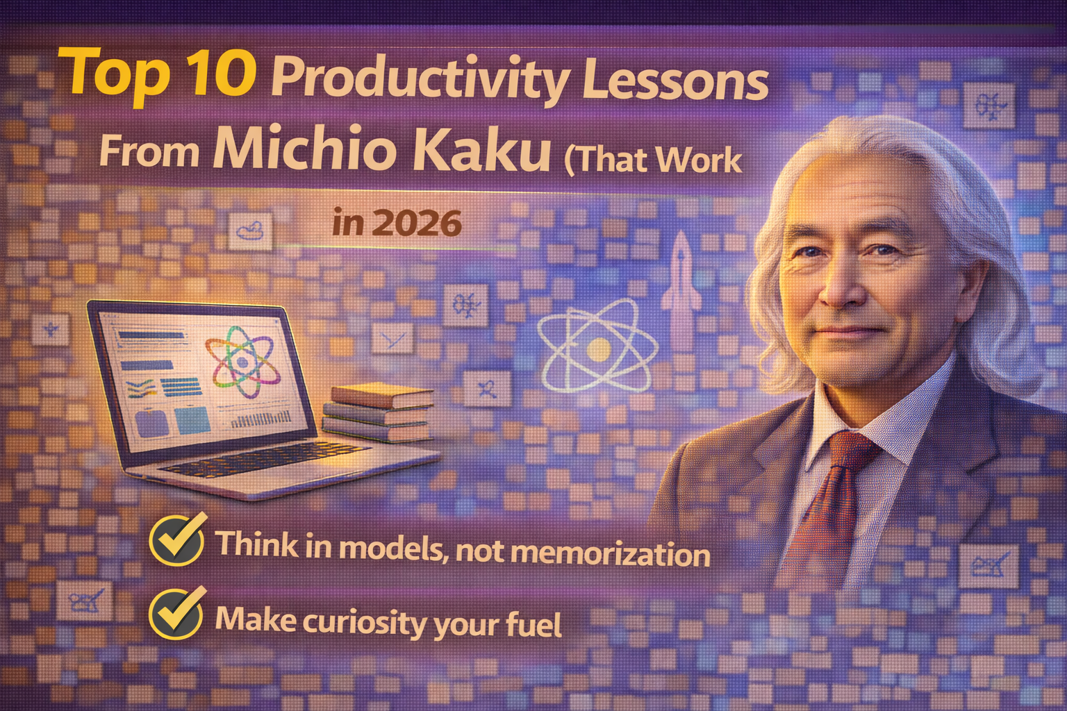 Top 10 Productivity Lessons From Michio Kaku (That Work in 2026)