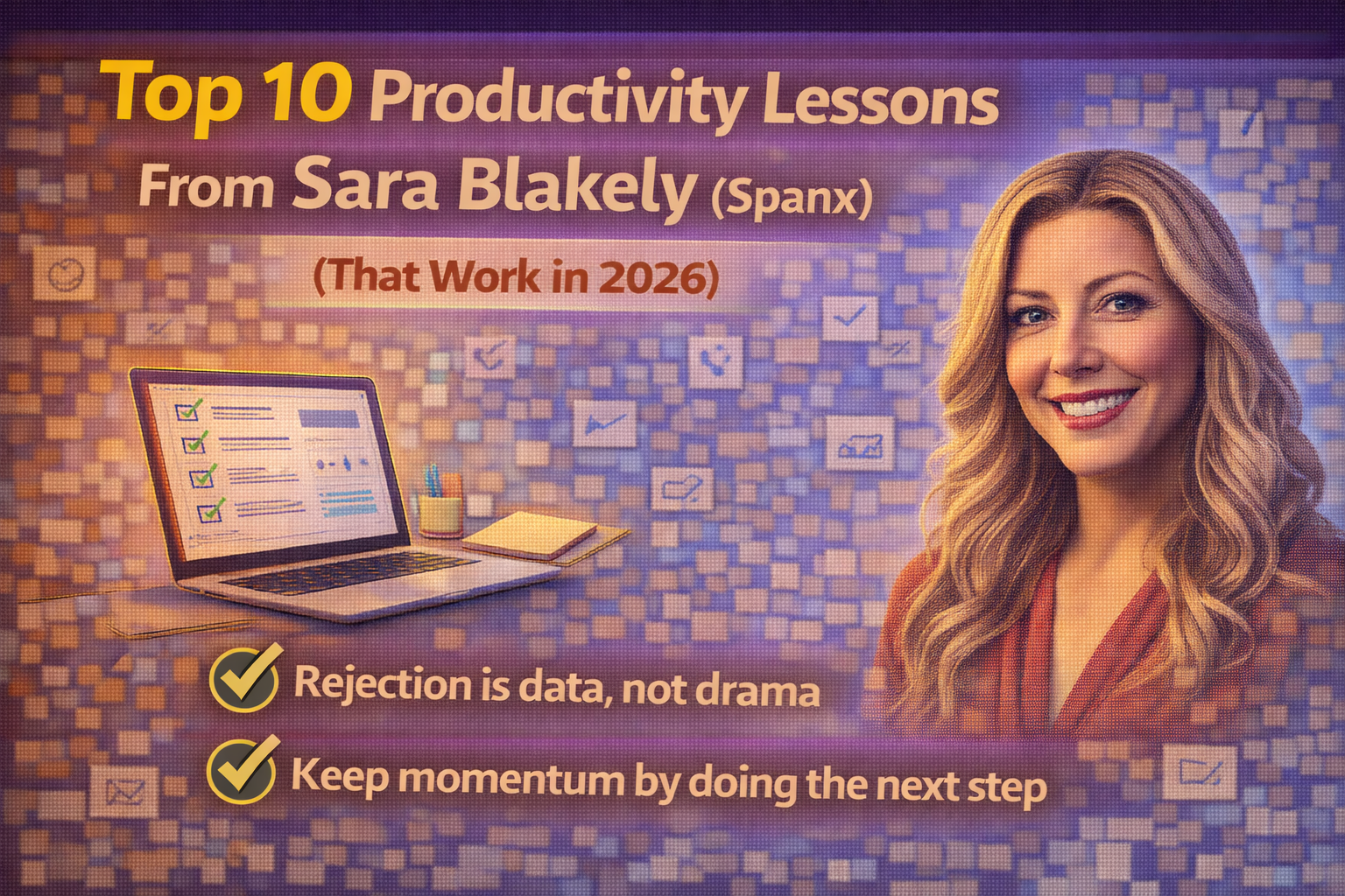 Top 10 Productivity Lessons From Sara Blakely (Spanx) That Work in 2026