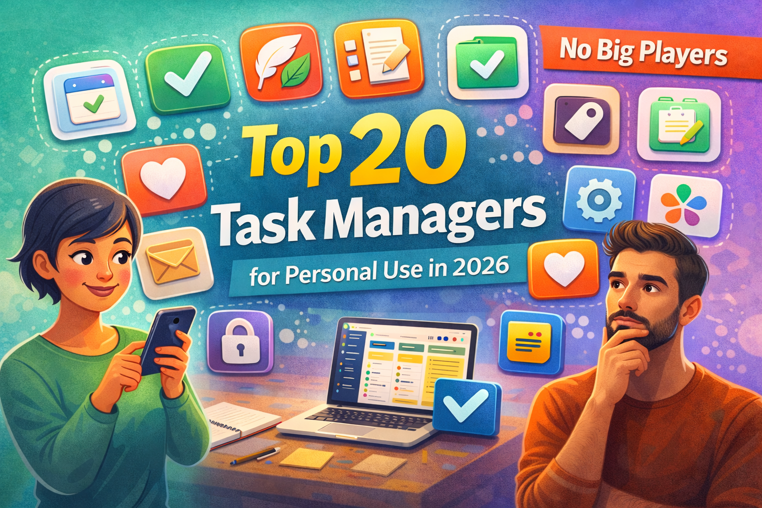Top 20 Task Managers for Personal Use in 2026
