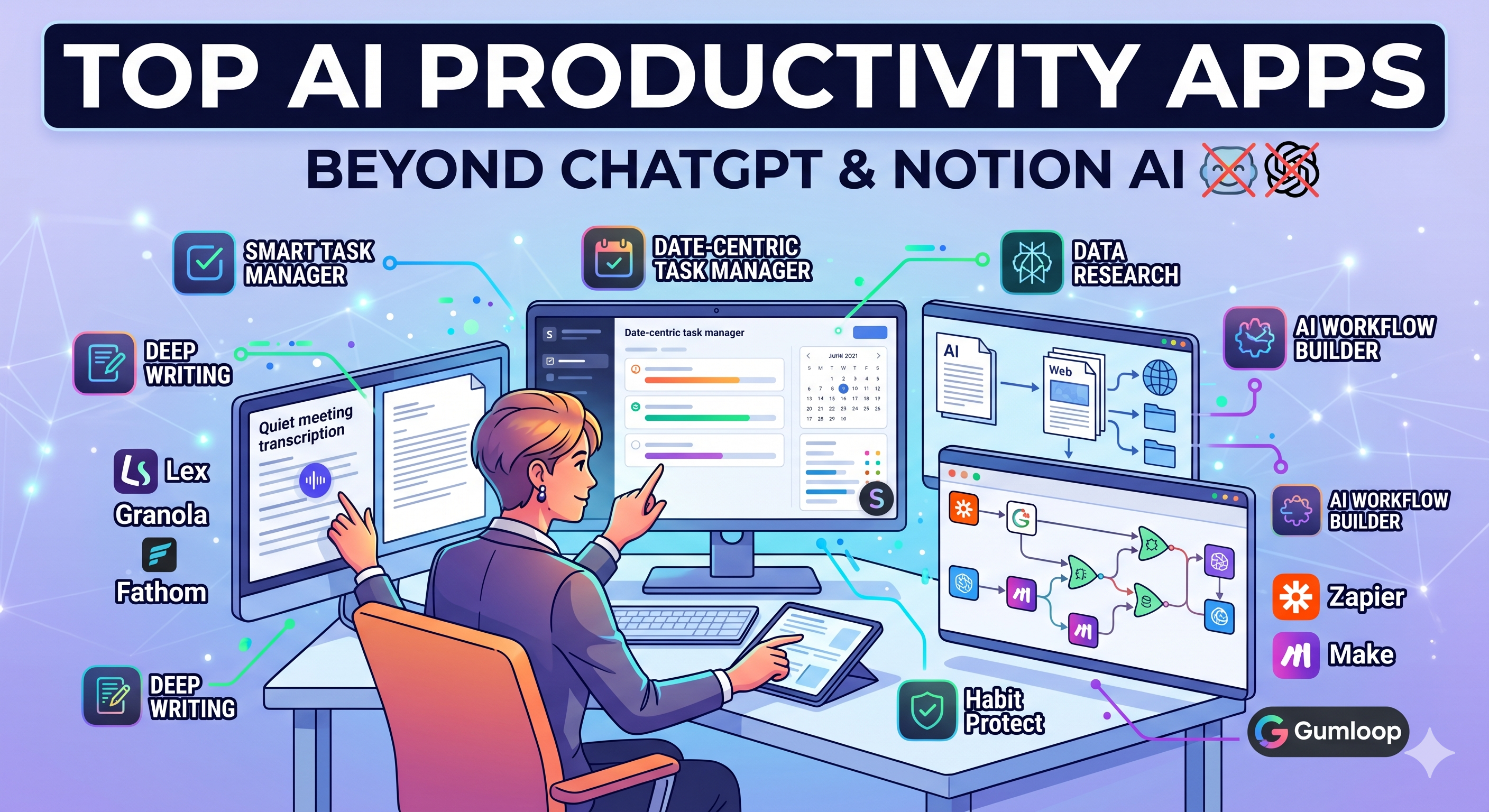 Top AI Apps for Productivity, Besides the Obvious Ones