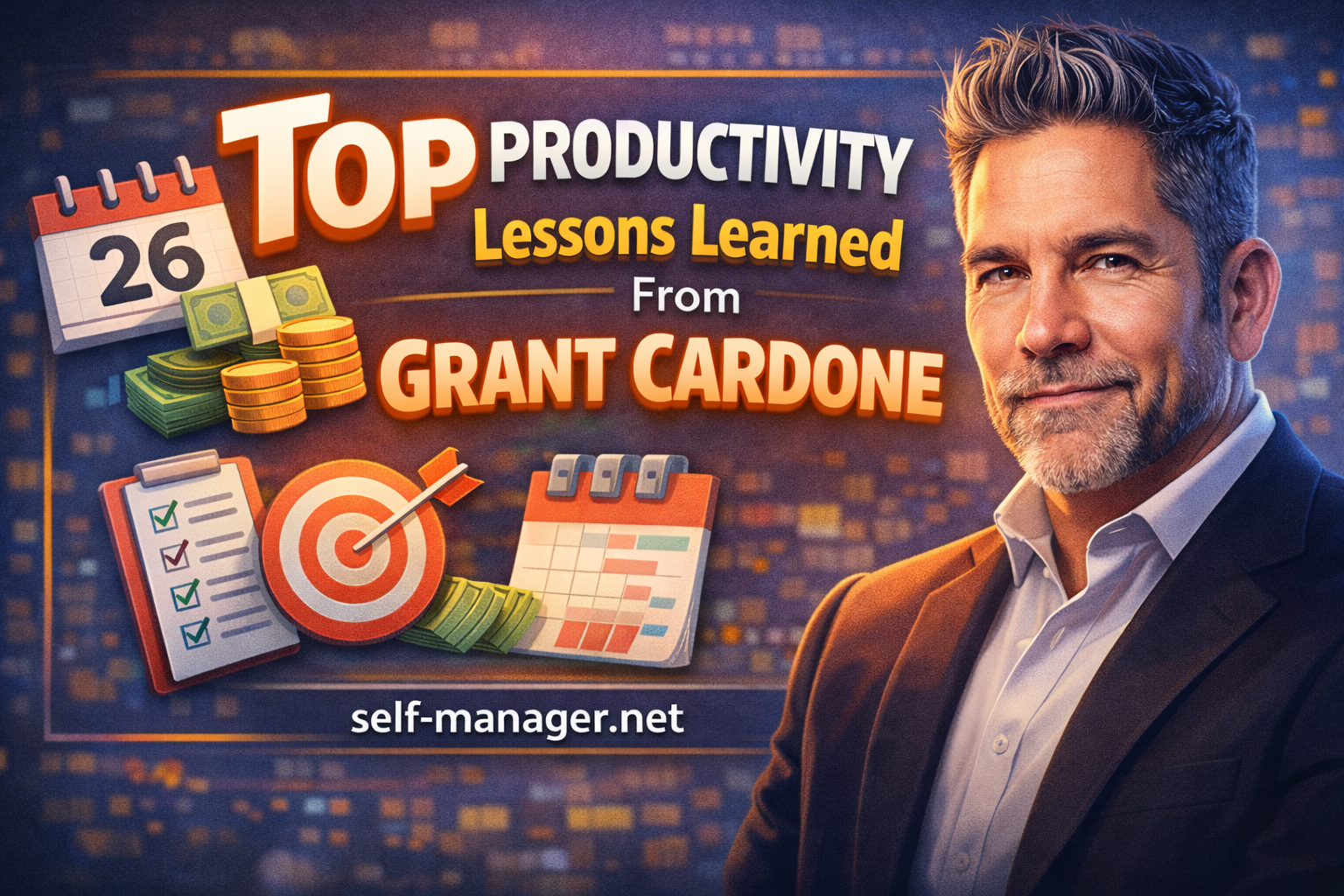 Top Productivity Lessons Learned from Grant Cardone