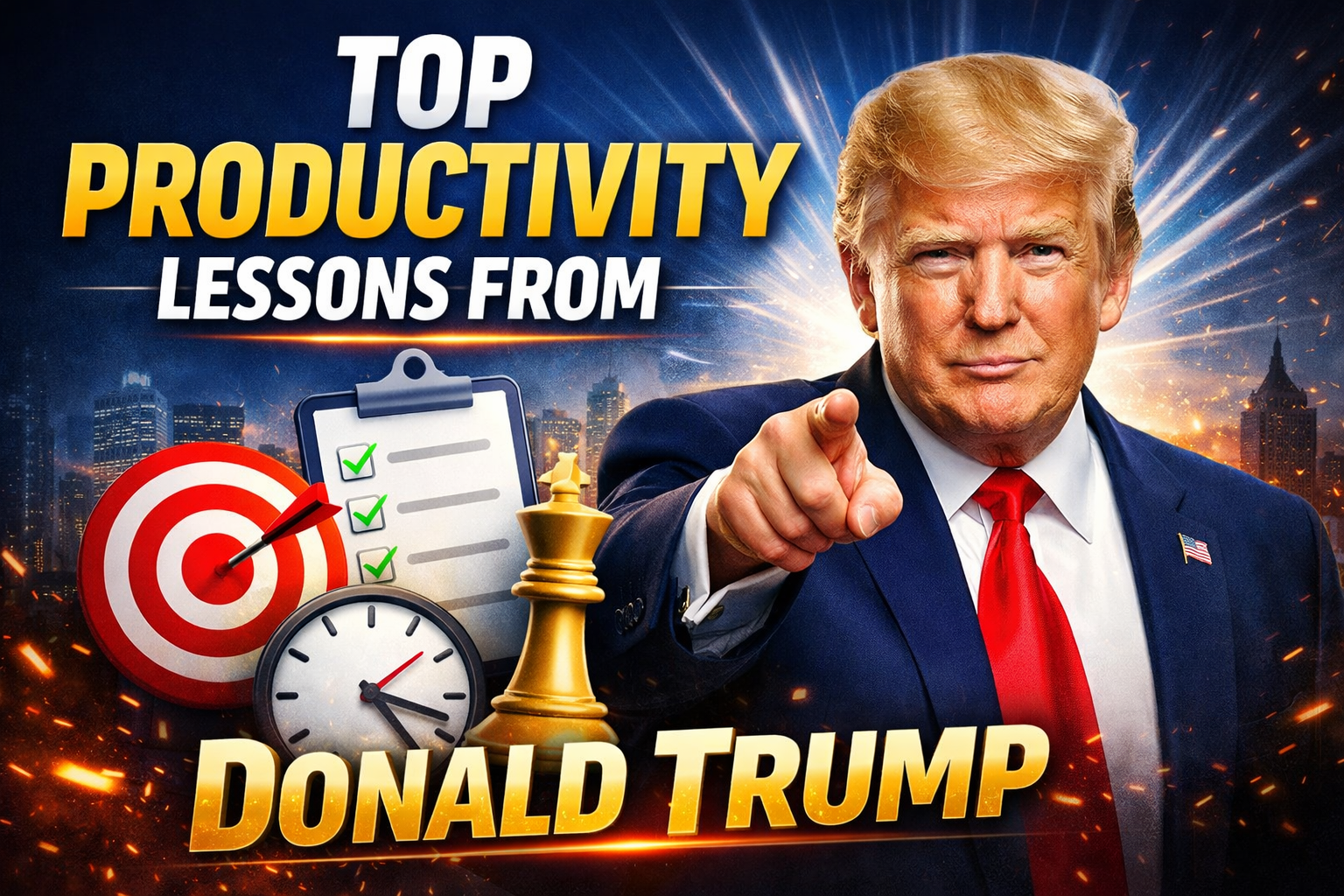 Top Productivity Lessons You Can Learn From Donald Trump