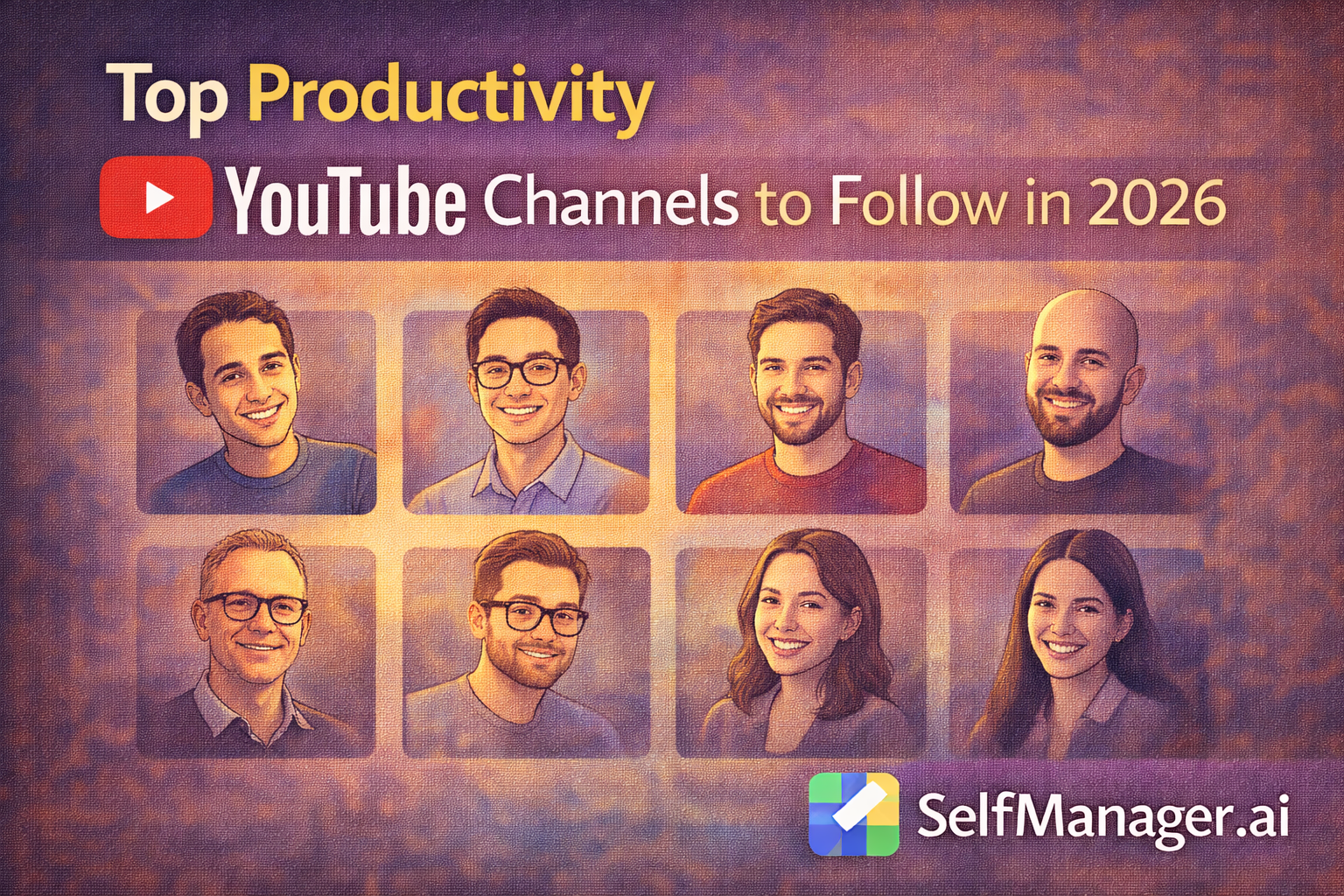 Top Productivity YouTube Channels to Follow in 2026