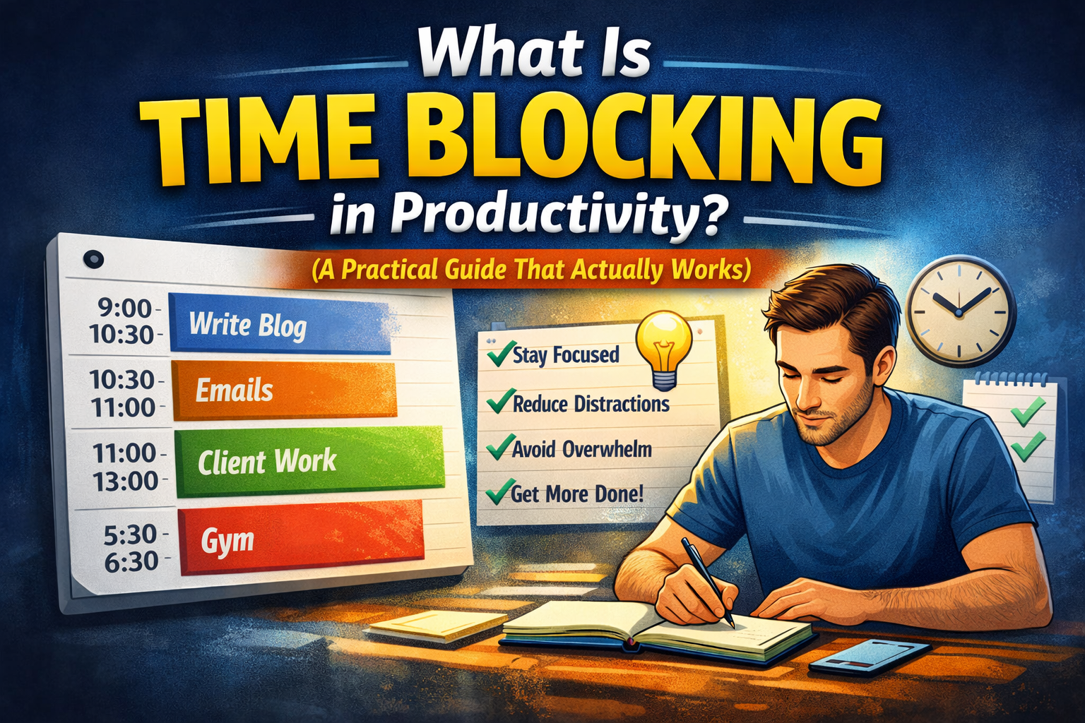 What Is Time Blocking in Productivity