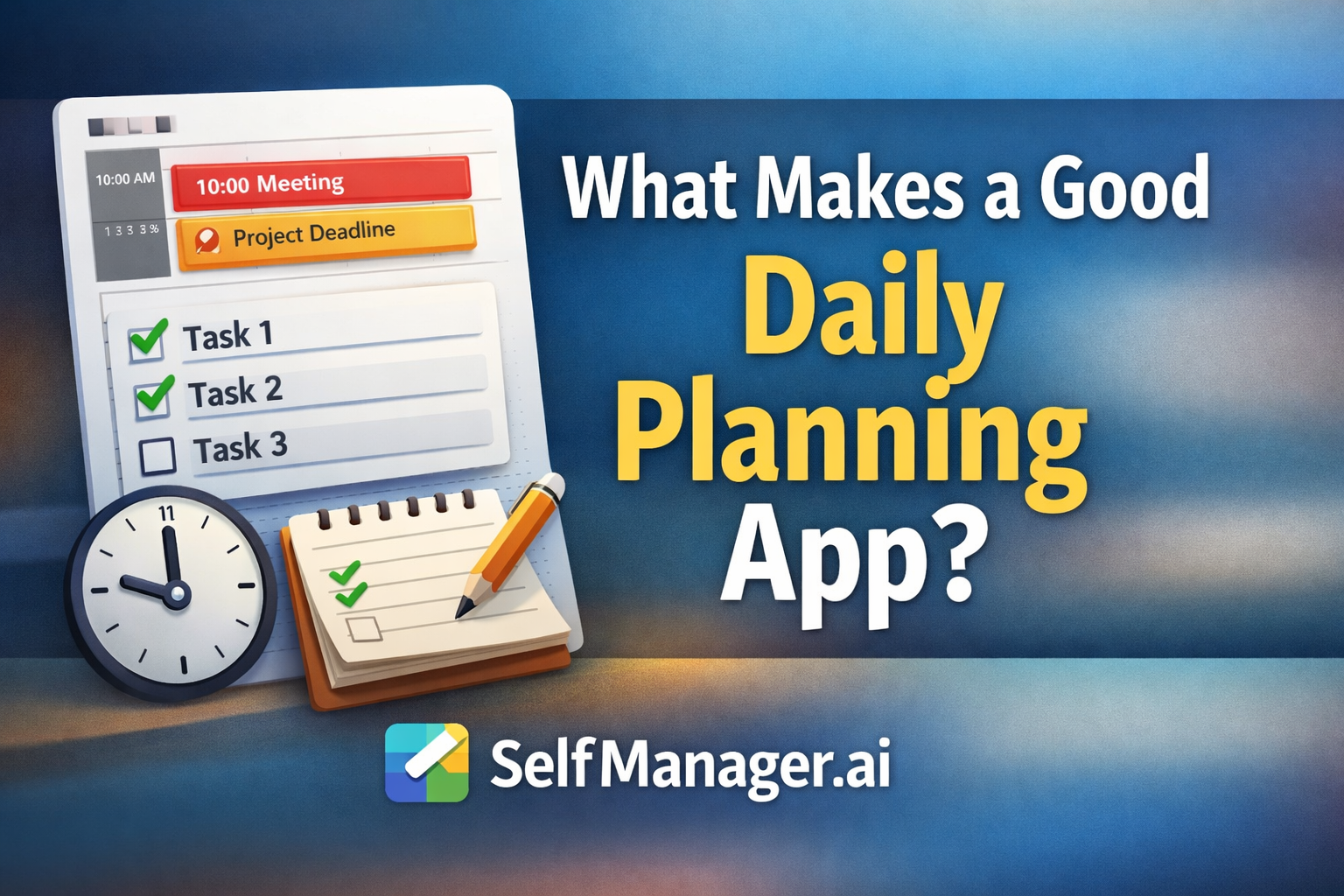 What Makes a Good Daily Planning App?