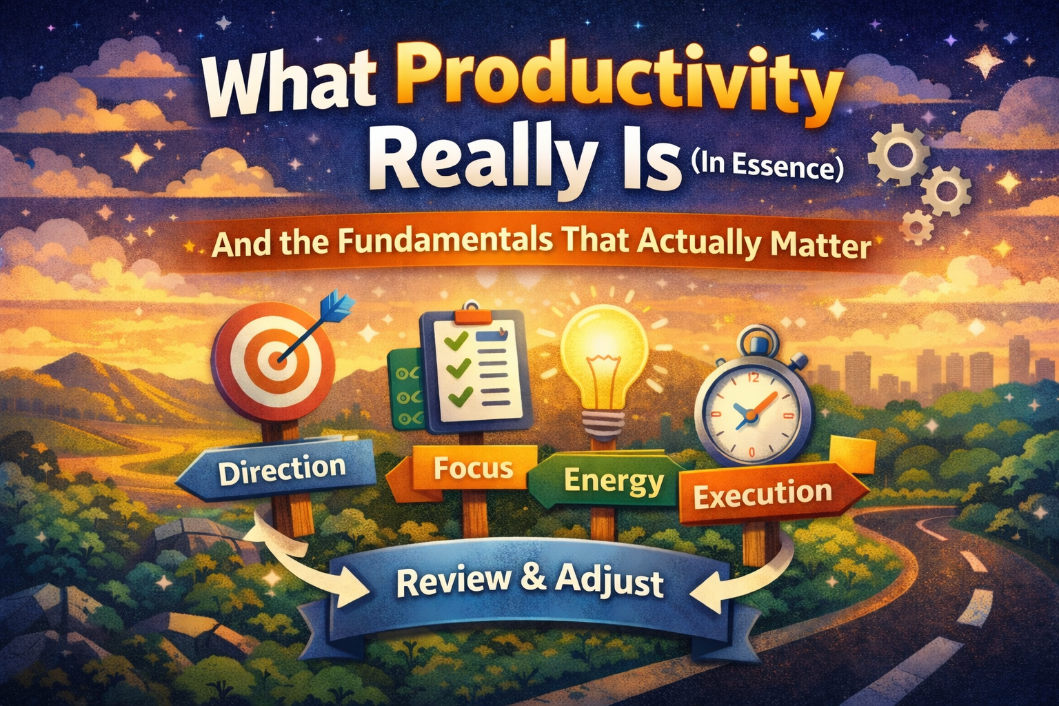 What Productivity Really Is (In Essence) — And the Fundamentals That Actually Matter