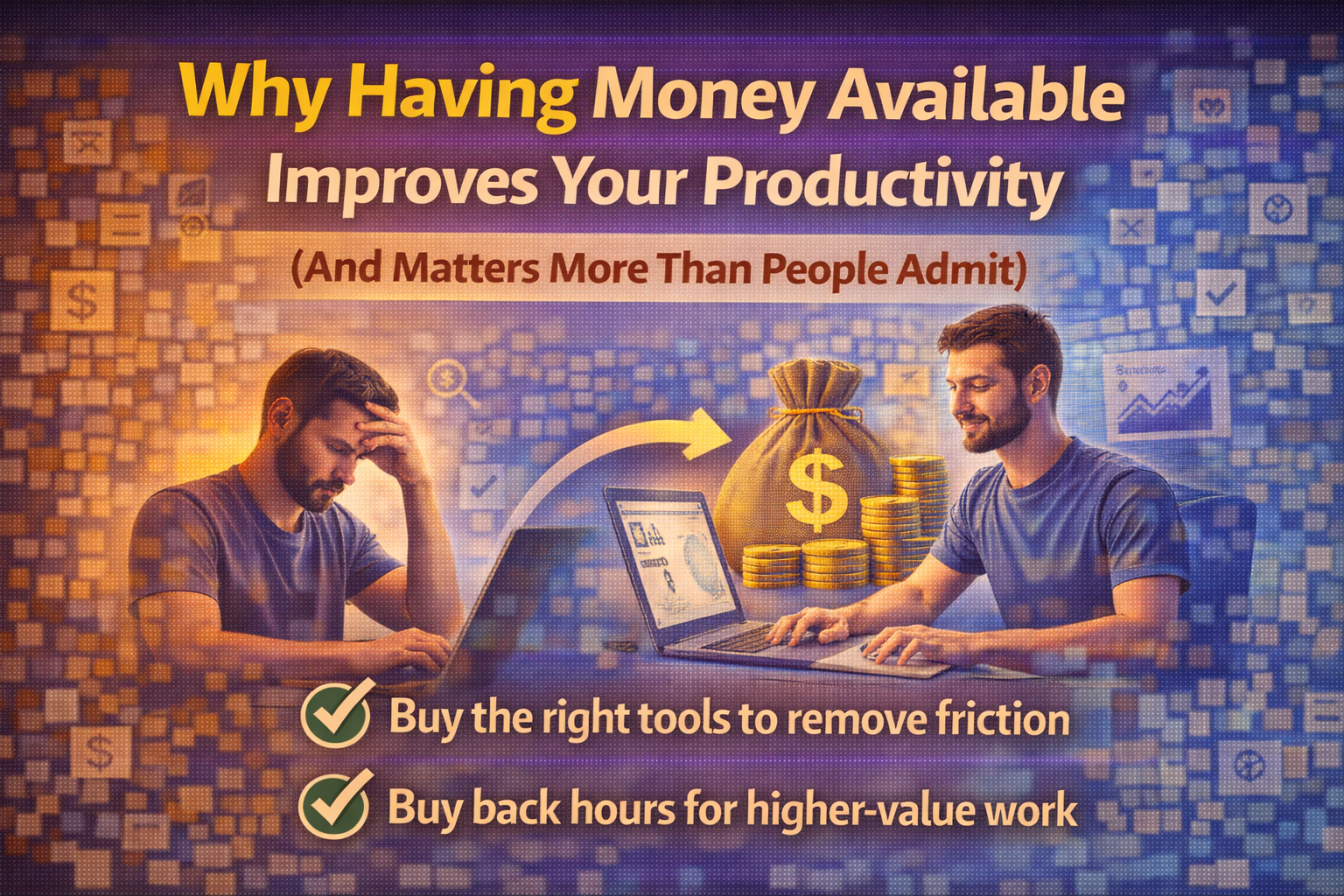 Why Having Money Available Improves Your Productivity Long Term