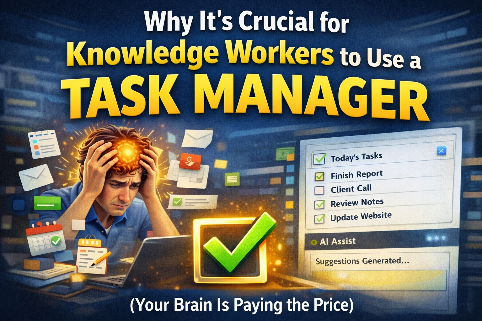 Why Knowledge Workers Need a Task Manager
