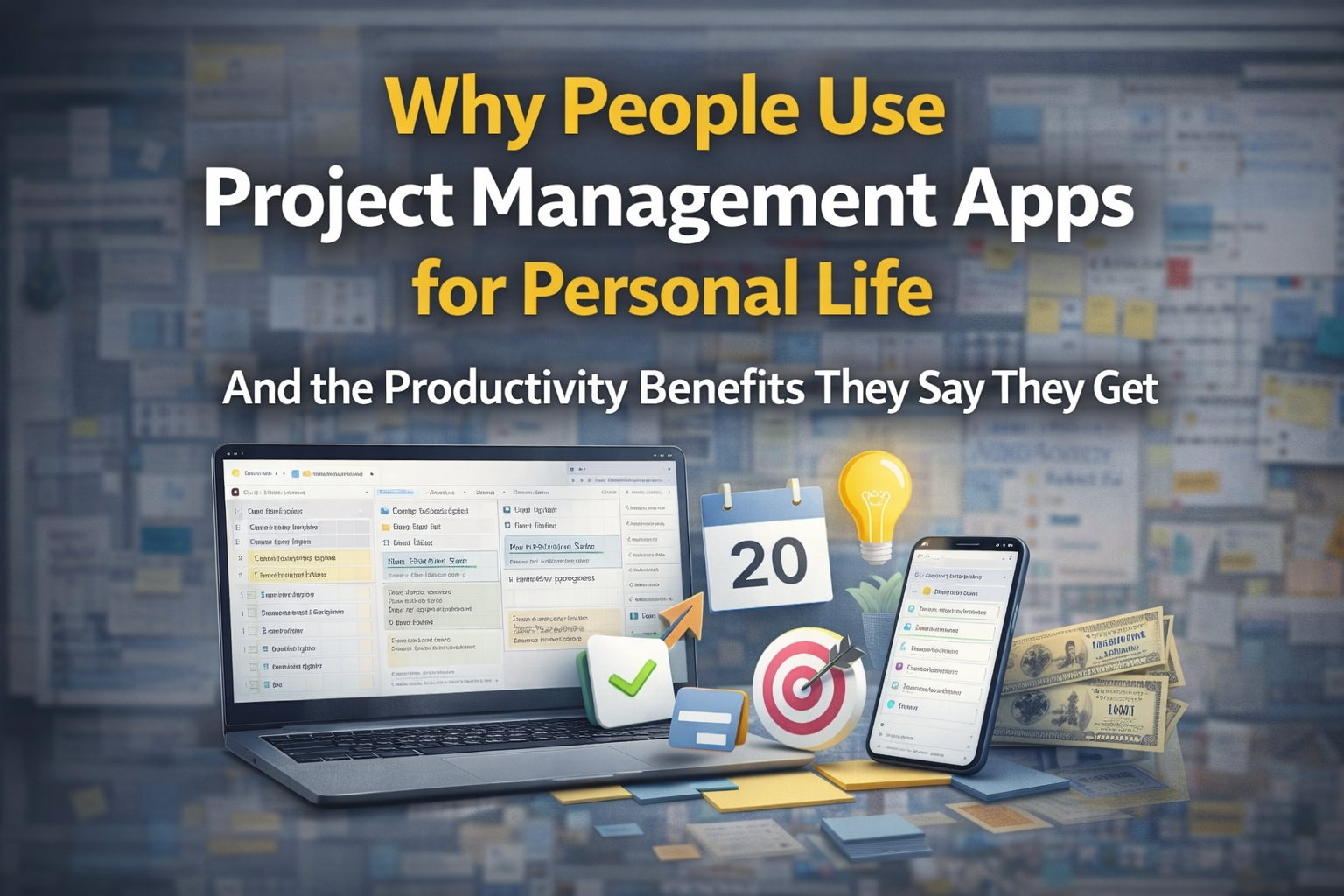 Why People Use Project Management Apps for Personal Life