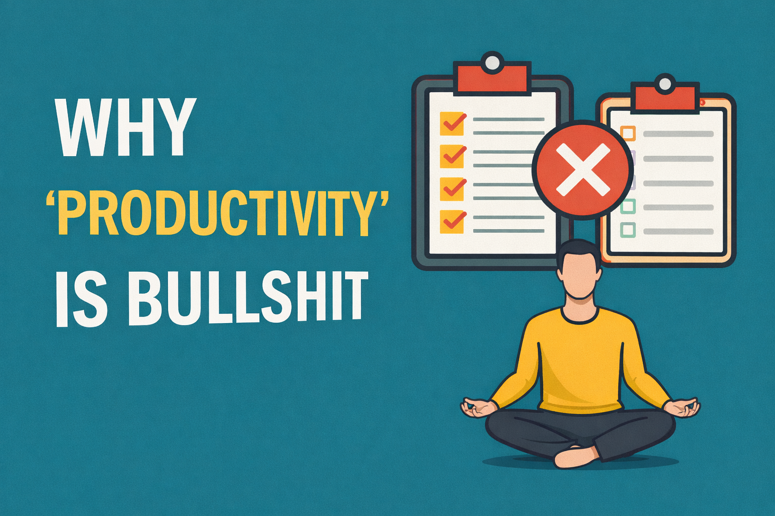Why Productivity Is Bullshit