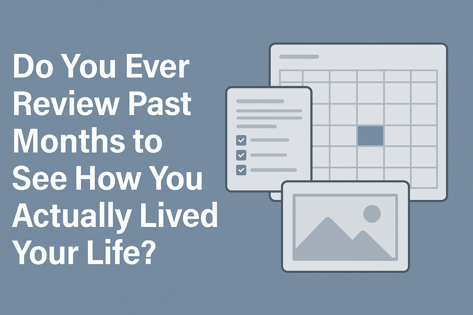 Your Task Manager Can Be a Timeline of Your Life